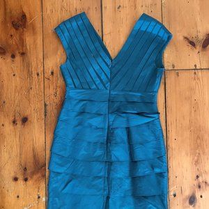 Vintage ribbon formal dress with mermaid vibes